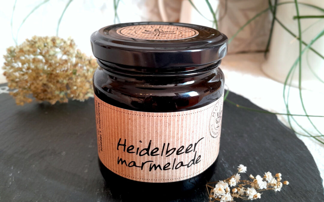 Heidelbeermarmelade